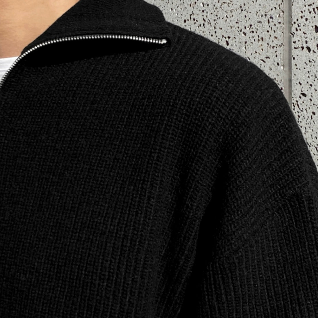 Cotton Quarter Zip