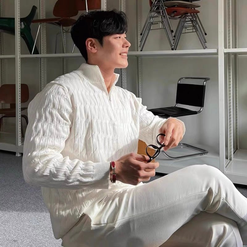 Glenn Half Zip Sweater