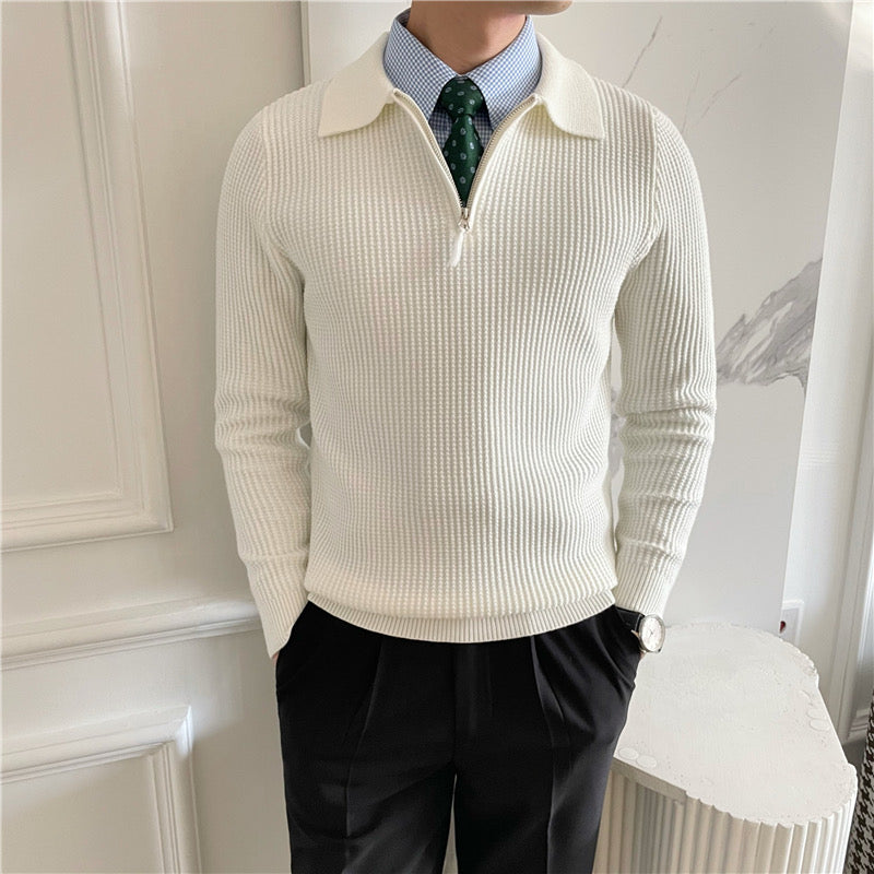 Knit Zipped Sweater
