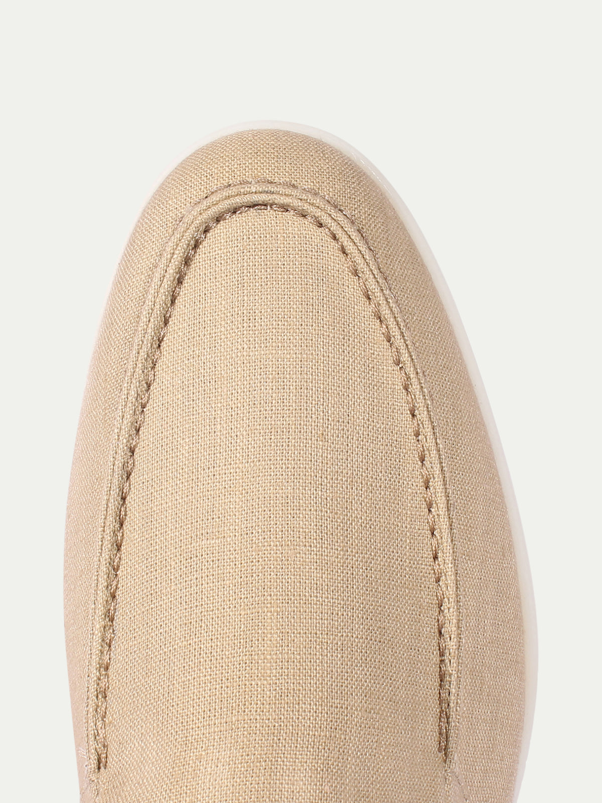 Beige - Linen Yacht Loafers