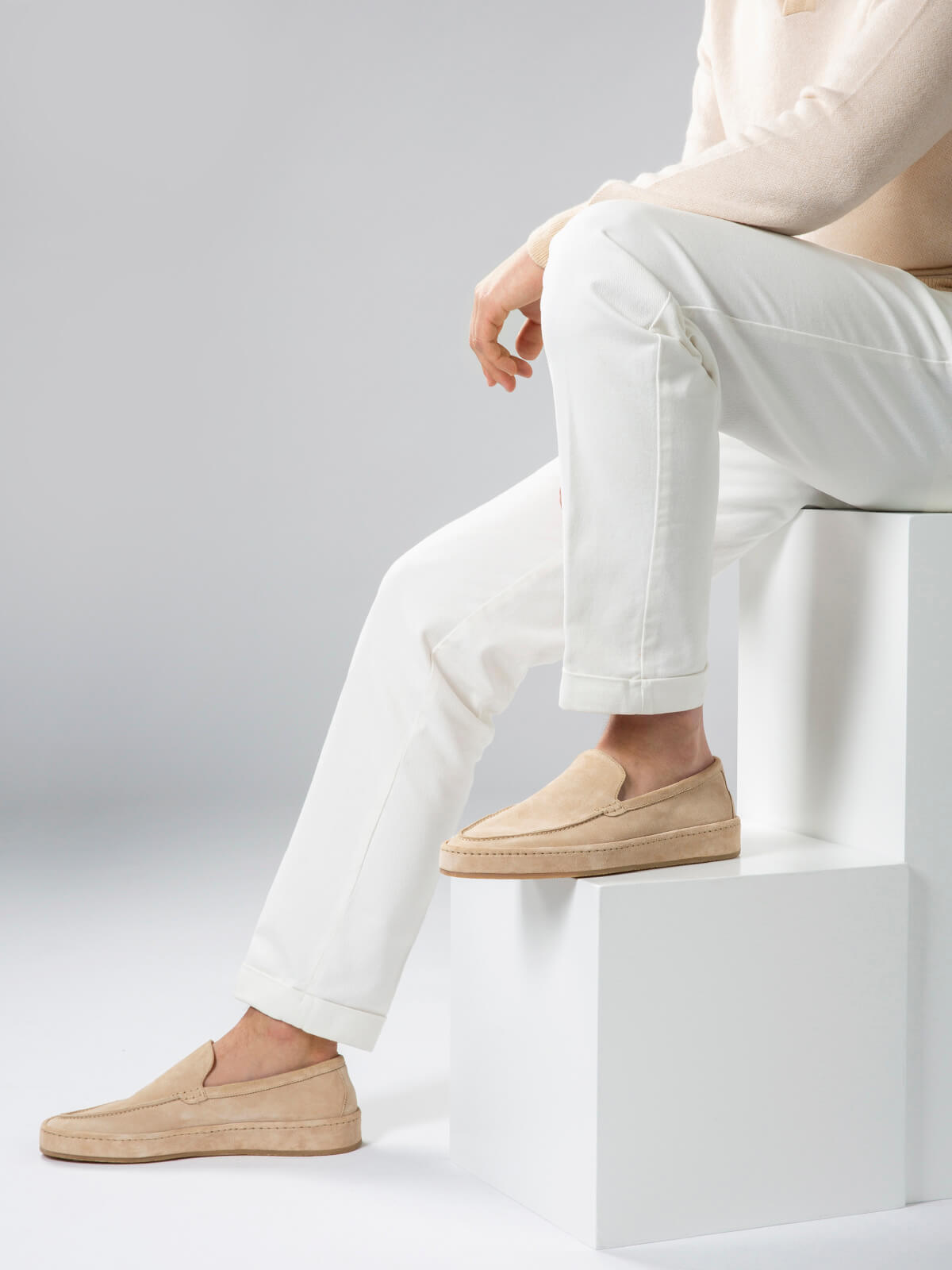 Light Beige - Voyager Loafer