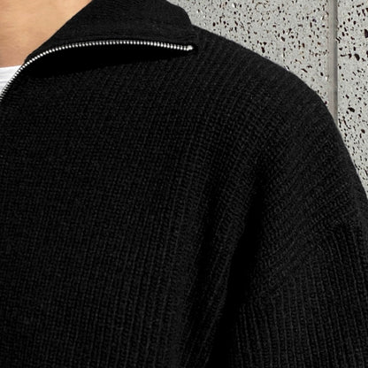 Cotton Quarter Zip