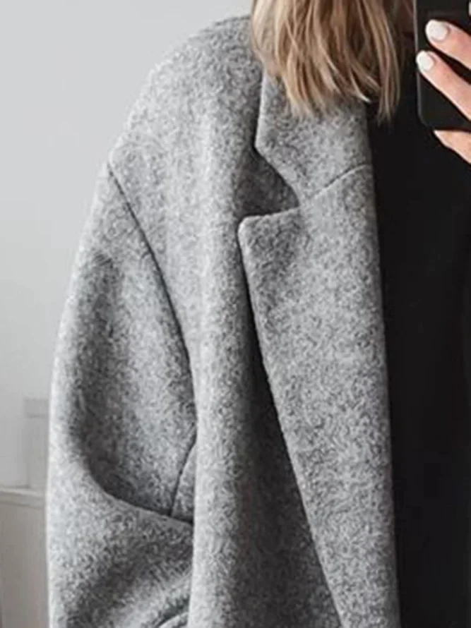 Kylie - Warm long coat for women