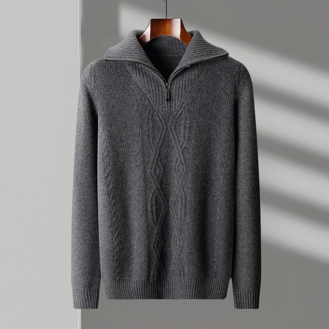 Highland - Merino Wool Quarter Zip