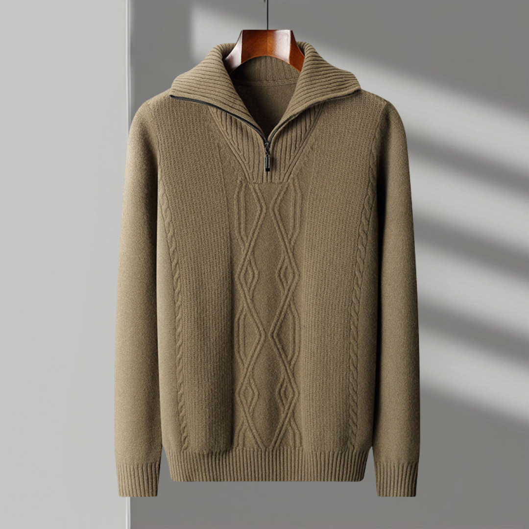 Highland - Merino Wool Quarter Zip