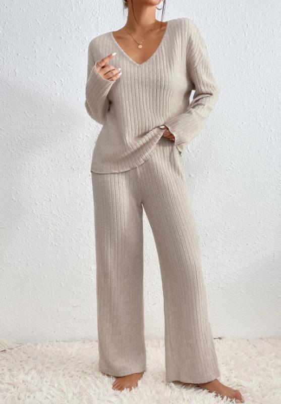 Miya | Rib-knit 2-piece set