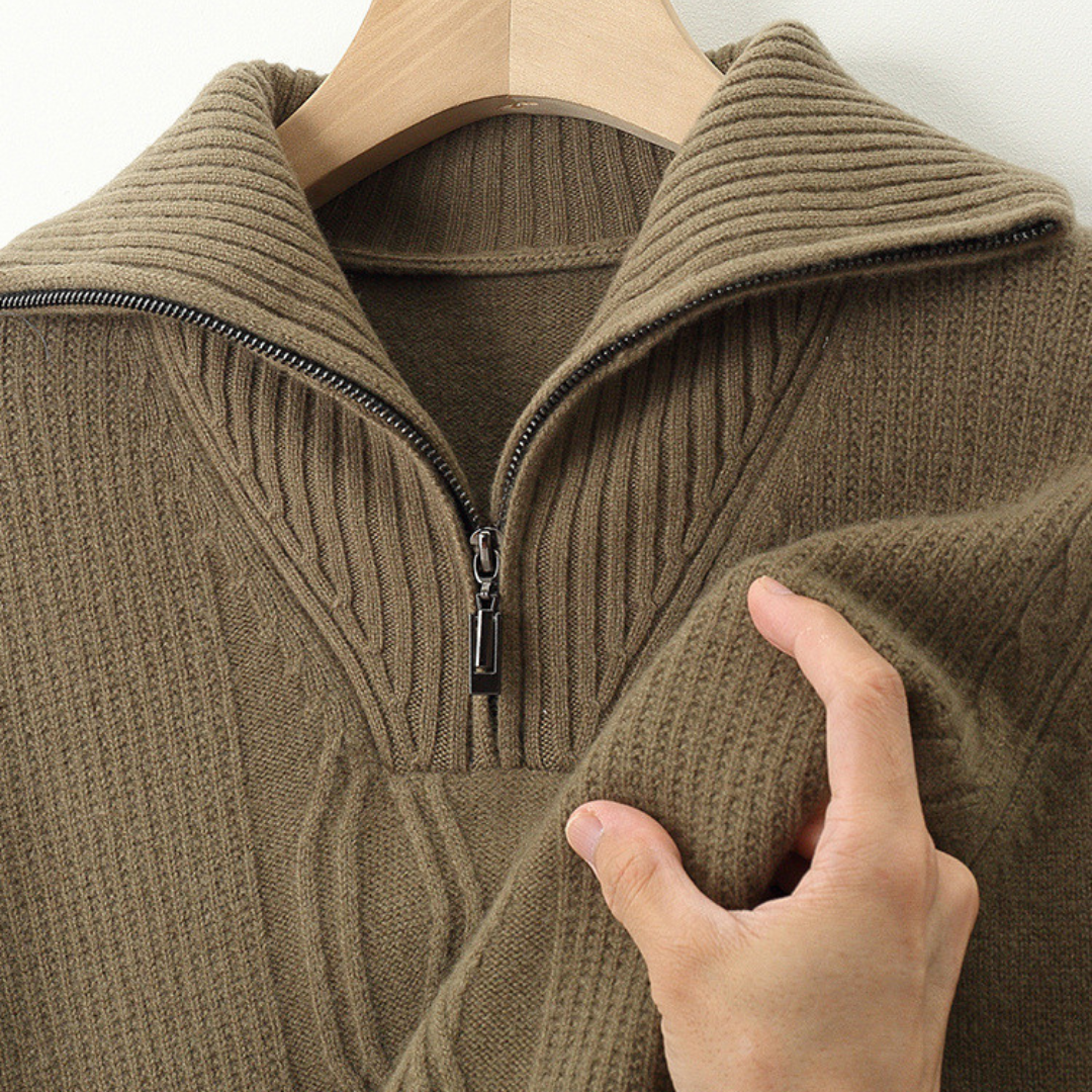 Highland - Merino Wool Quarter Zip