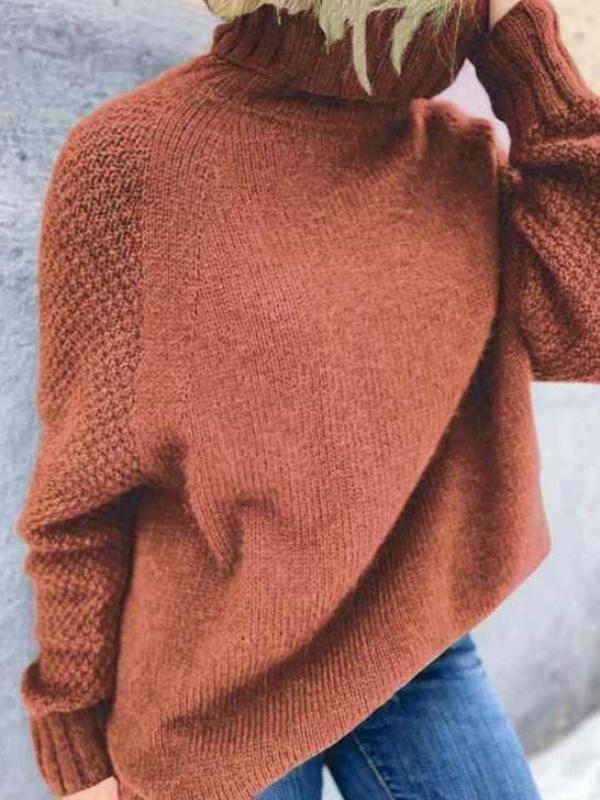 Carina | Stylish knitted turtleneck sweater