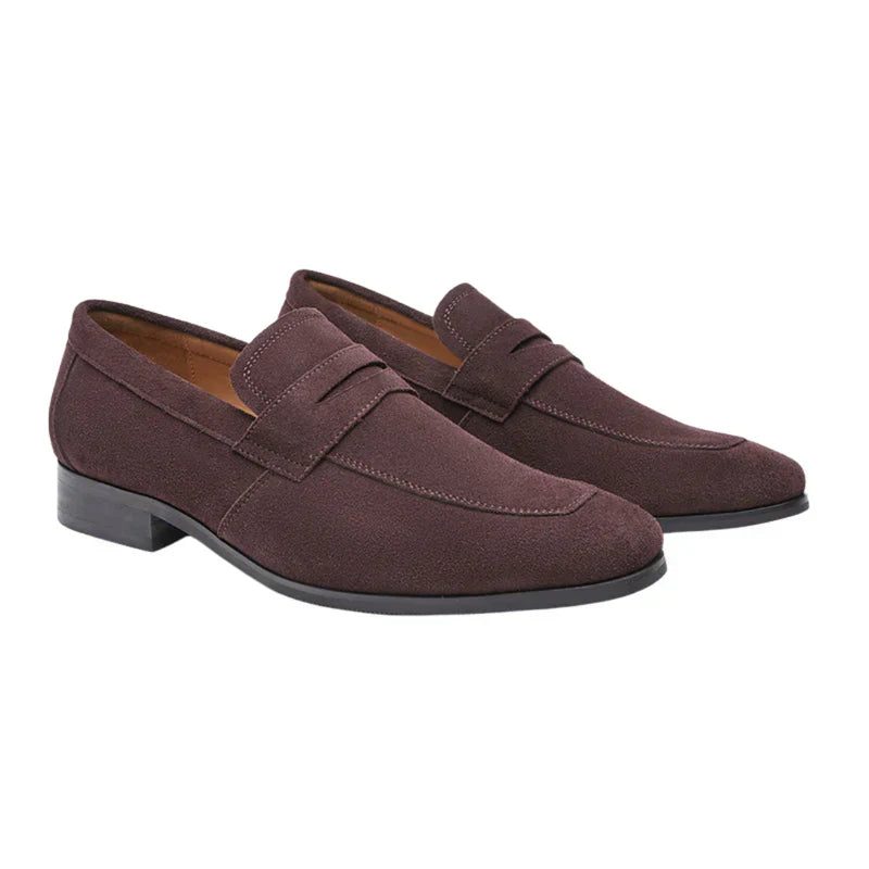 OLD MONEY - SUEDE STRAP LOAFERS