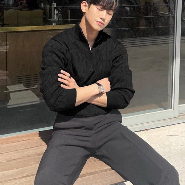 Glenn Half Zip Sweater