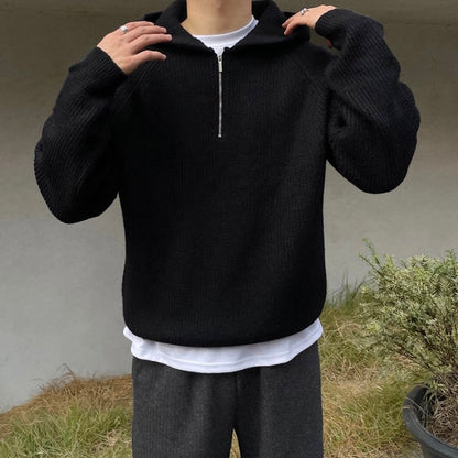 Semi Zip Hoodie