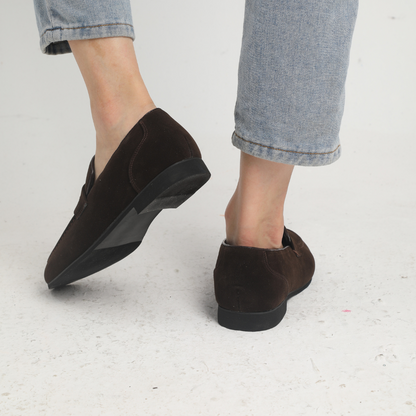 OLD MONEY - SUEDE STRAP LOAFERS