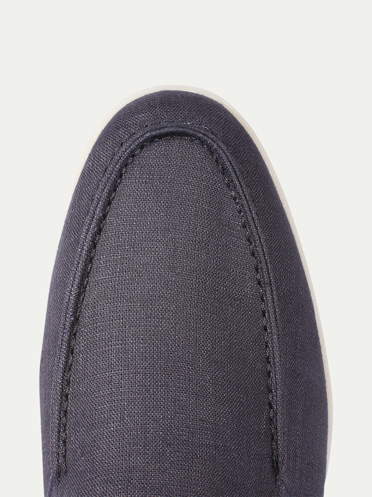 Navy - Linen Yacht Loafers