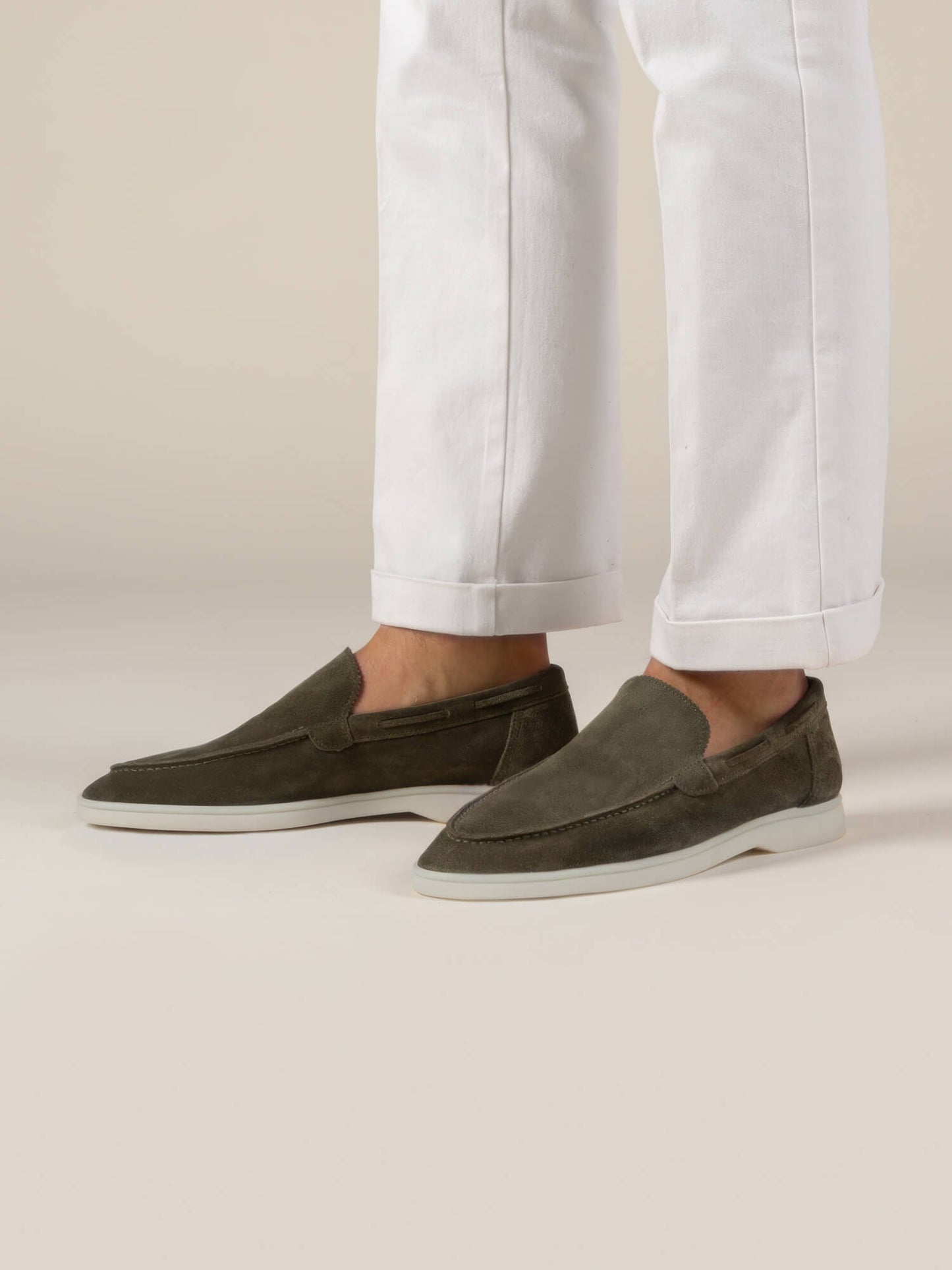 Olive - Yacht Loafers