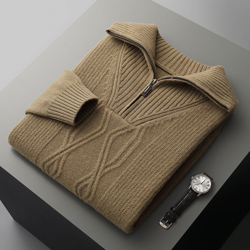 Highland - Merino Wool Quarter Zip